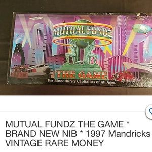 Mutual Fundz game by Mandricks. New in box